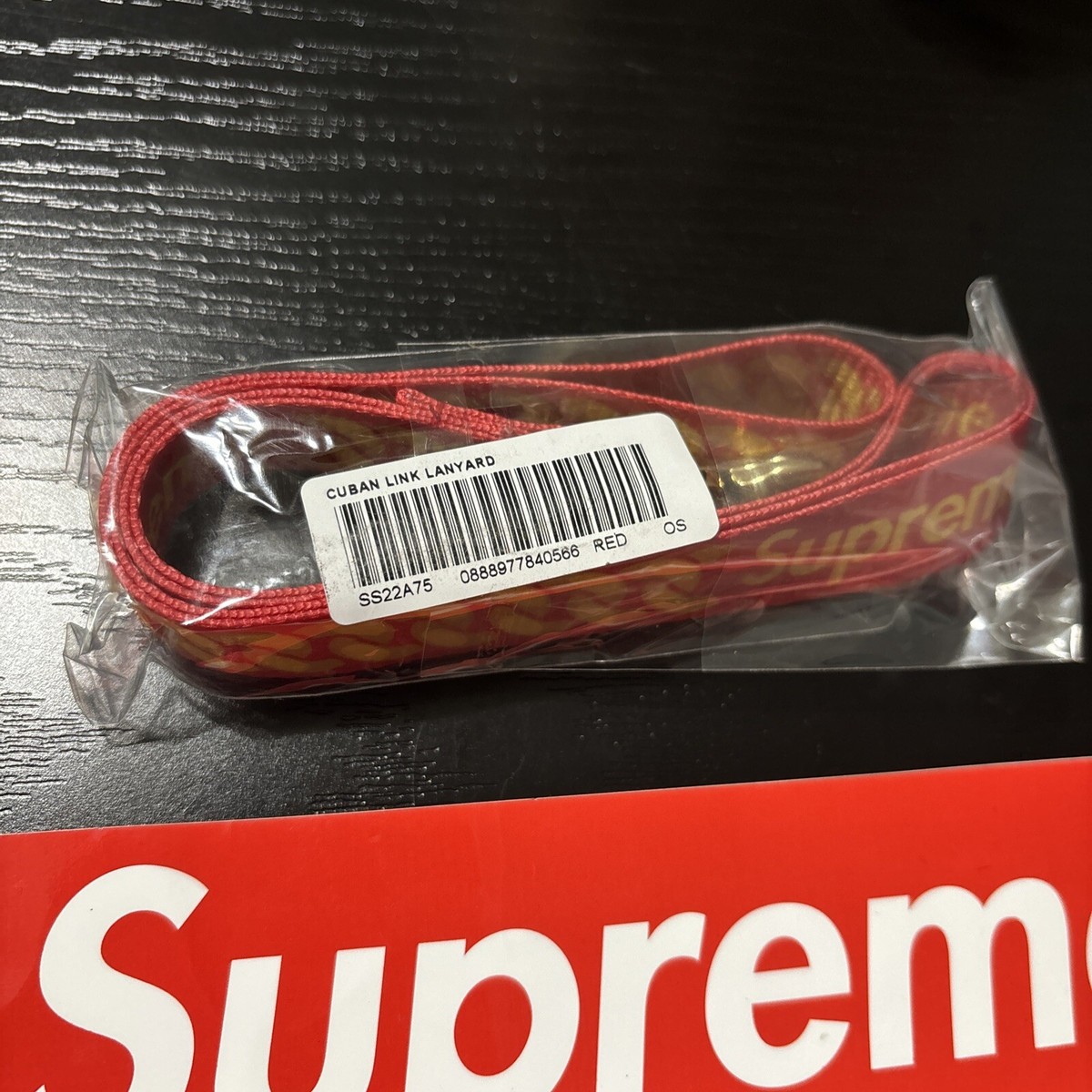 Supreme Cuban Links Lanyard☆RED Supreme Cuban Links Lanyard Red SS22 | eBay