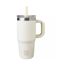 My First Tumbler Kids Toddler Cup Spill Proof Reusable Straw YAYA - Cream