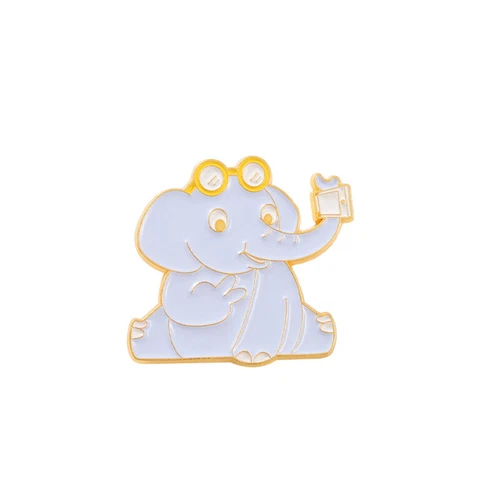 Kreative Cartoon-Tier-Brosche Anstecknadel Emaille-Pins Abzeichen SchmuckD - Bild 298 von 326