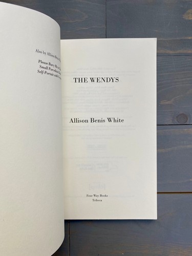 The Wendys by Allison Benis White (poems) - Picture 2 of 10