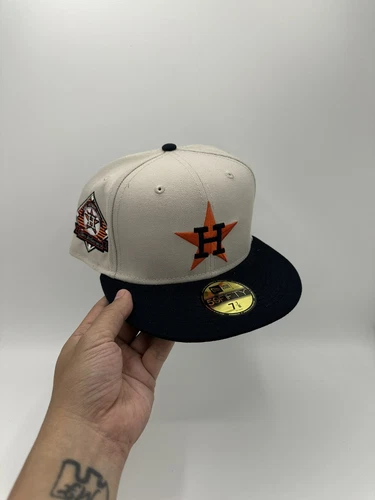 7 7/8 New Era Hat Club Exclusive Houston Astros Stone Dome