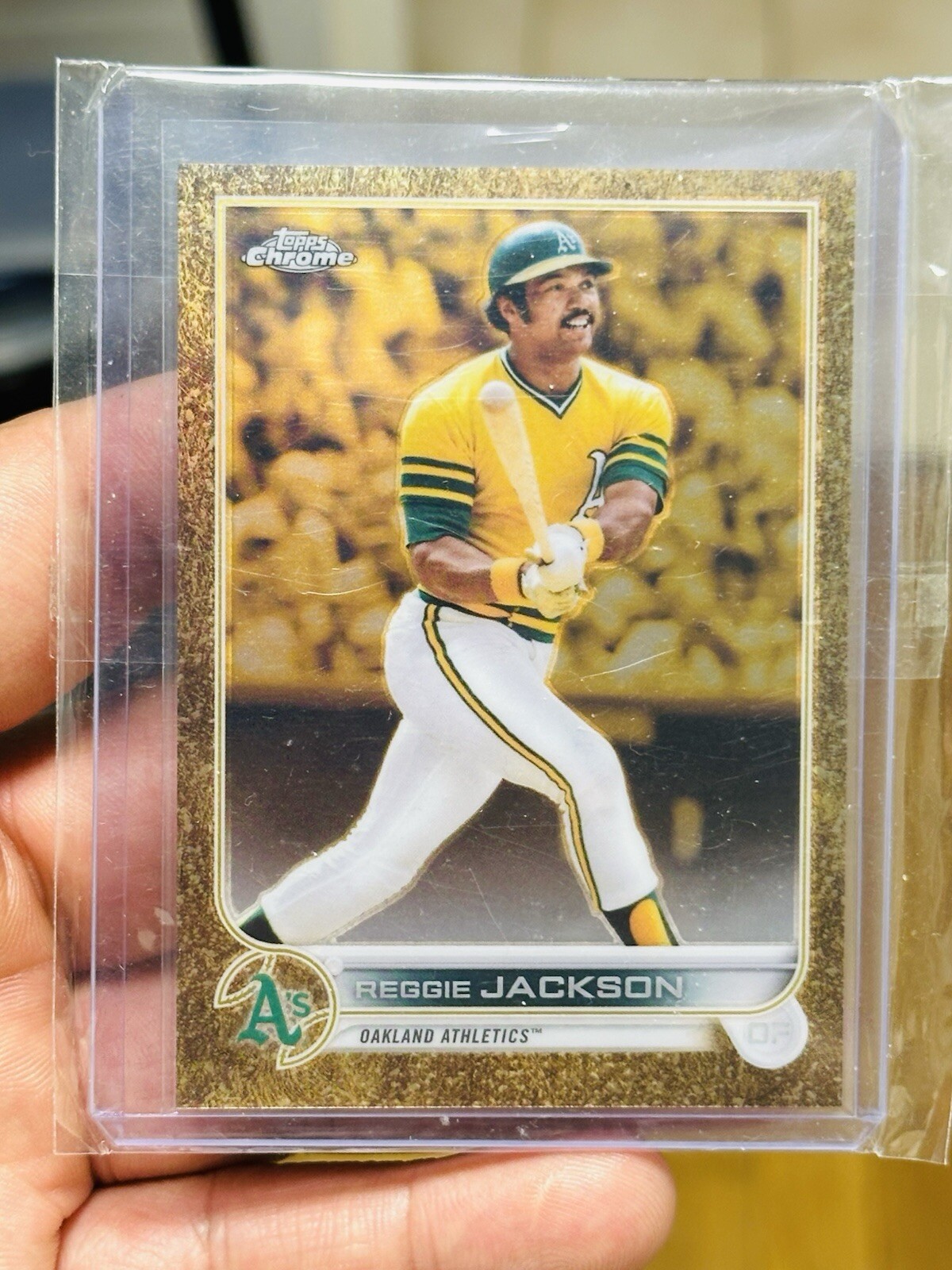 2022 Topps Gilded Collection /99 Reggie Jackson #146 HOF