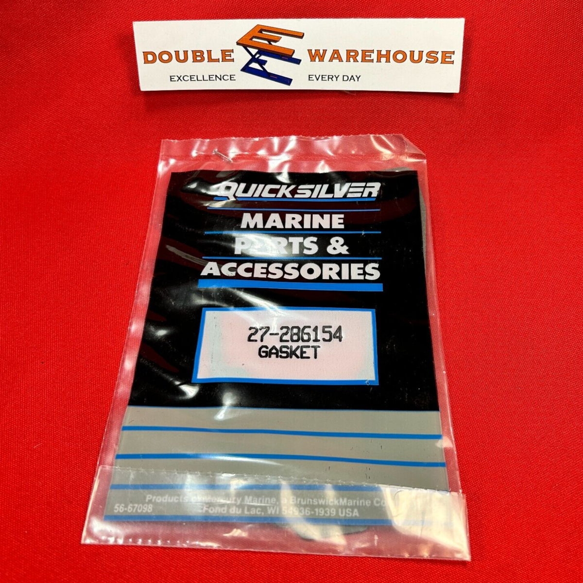 ぴやし NOS OEM NIP Mercury Quicksilver 27-286154 Gasket ONE (1) PER ORDER