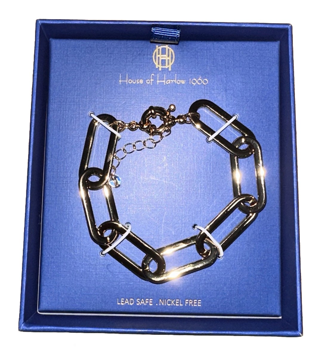 House of Harlow 1960 Interlocking Gold Chain-Link Scarf Belt NWT House of Harlow 1960 | Accessories | House Of Harlow 96  main image 2