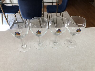 4 Leffe Beer- Chalice Glasses Abbaye De Abdij Van New