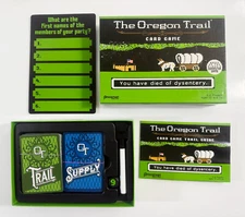 The Oregon Trail Card Game Pressman Family Classic Retro Collectible 2017