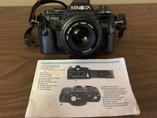Minolta X-700 with 50mm F1.7 Lens  Cap