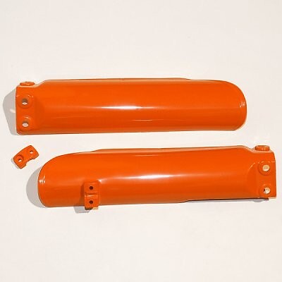 Caches télescope avant KTM SX 85 2004-2017 couleur orange pour amortisseurs