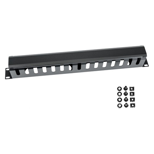 Gestion des câbles HMF canal de câble horizontal pour armoire serveur, 19 pouces, 1 U, 2 U - Photo 2/5