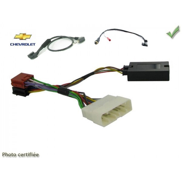 Interface de commande au volant Alpine pour Chevrolet Tahoe 2007-2013
