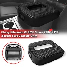 Center Console Lid Armrest Cover Pad Fits Chevy Silverado Gmc Sierra 2007-2014