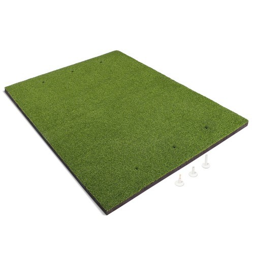GoSports Golf Hitting Mat PRO 5x4 Artificial Turf Mat for Indoor