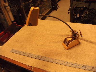 1960s era VINTAGE TENSON DESK LAMP  STUDENT MODEL, Not sure if it Works 