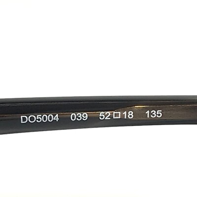 Donna Karan New York EYEGLASSES DO500-039-52 New with case Donna Karan New York DO5004 039 52-18-135 Grey Full Rim  main image 2
