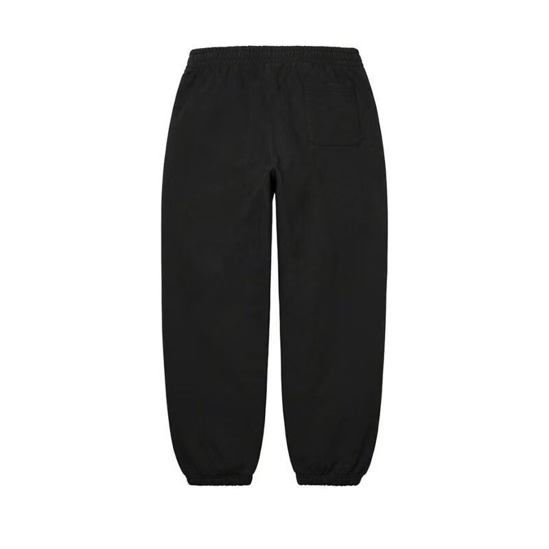 Supreme Satin Applique Sweatpant Black White Men's XL(US L Supreme Satin Applique Sweatpant Black White Men's XL(US L
