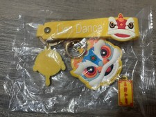Lion Dance Keychain Pendant Gift Cartoon Cute Bag Pendant Lion Dance Keychain