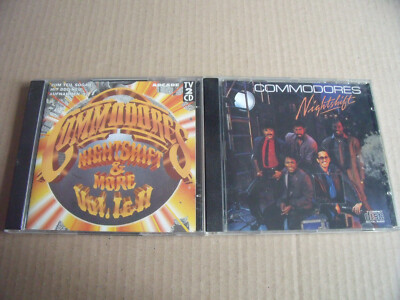 2 x Commodores - Nightshift + Commodores Hits Vol. I & II