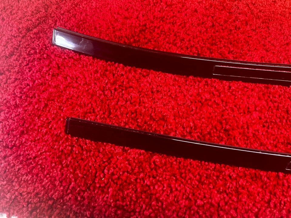 BMW 14-20 F32 conjunto de acabamento de moldura de trilho de teto lateral esquerdo e direito preto fabricante de equipamento original 100K - Imagem 2 de 4