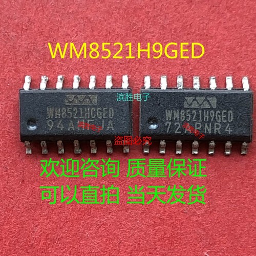 WM8521H9GED Integrated Circuit SOP14#52/0
