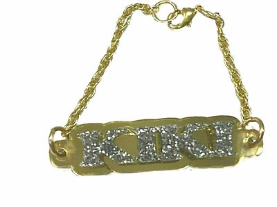 Personalized Name Plate Custom Ankle Bracelet Nameplate Special Order Design