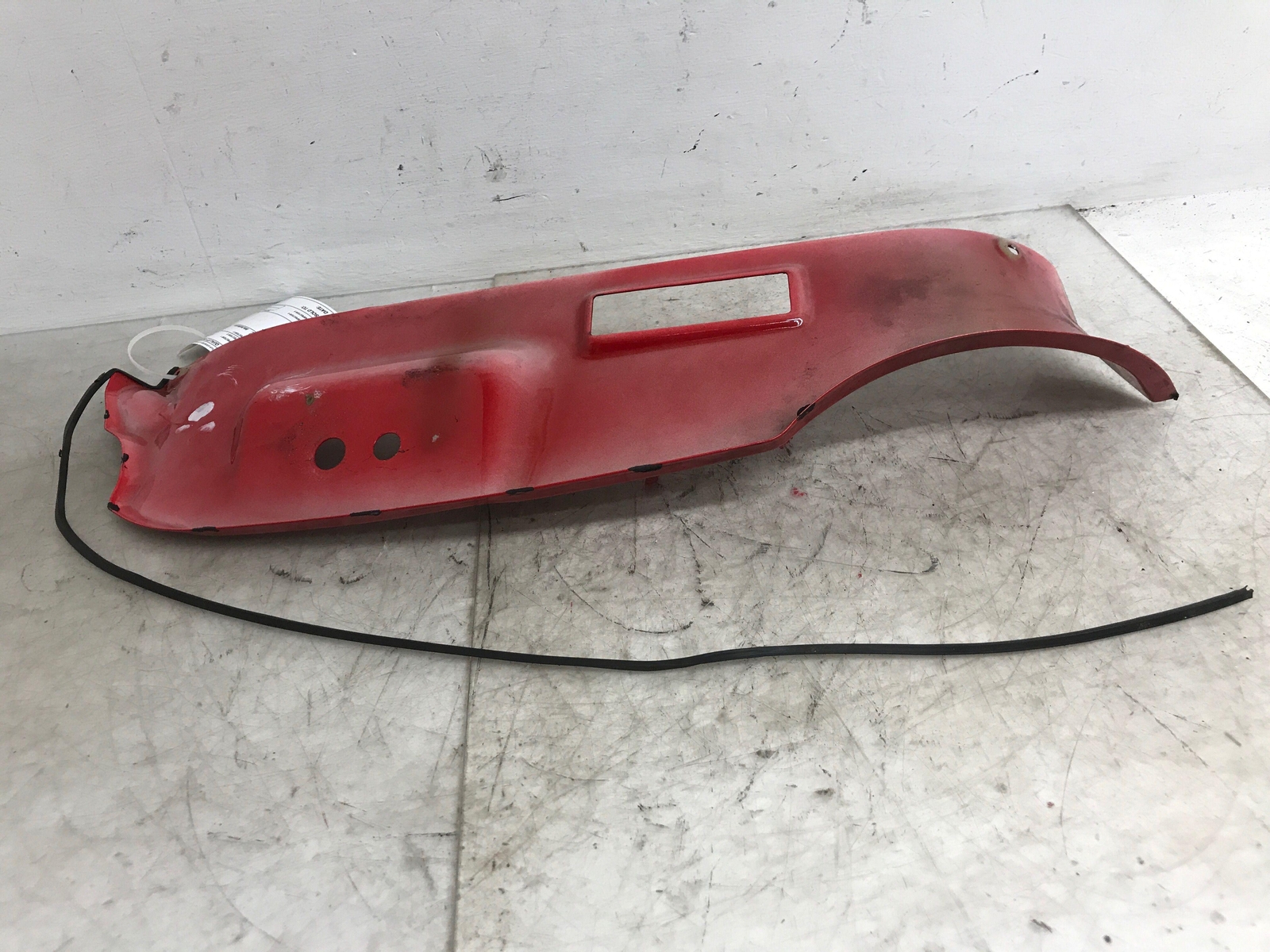 2000-2005 FERRARI 360 MODENA SPIDER LEFT INNER PANEL COVER RED(322) 65536511 OEM