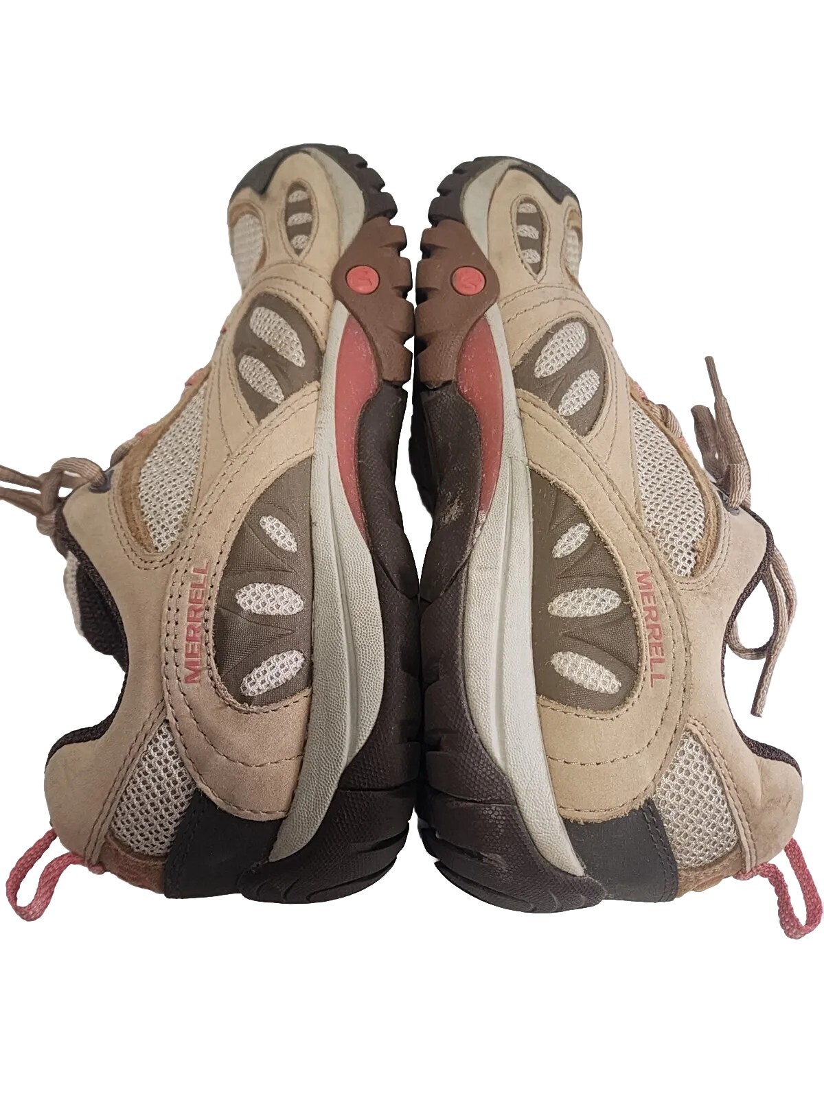 Scarpe da ginnastica Merrell Azura da donna taglia 9 5 marrone marrone marrone scamosciato trail outdoor escursionismo