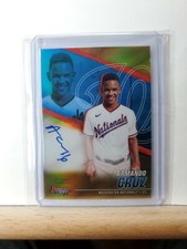 2021 Bowmans Best Armando Cruz Best of 2021 Auto GOLD REFRACTOR 14/50 # B21-AC