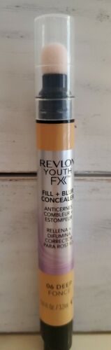 Revlon Youth FX Fill & Blur Concealer - 06 Deep~ Lot Of 7~ New In Box - Picture 5 of 5