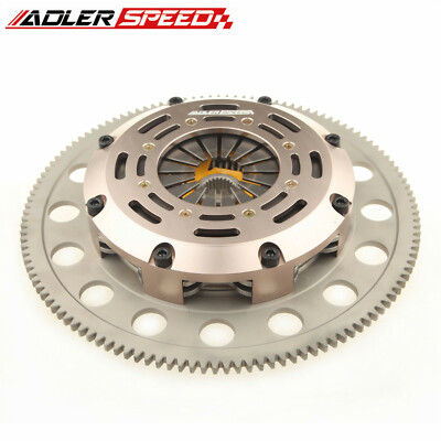 ADLERSPEED SPRUNG CLUTCH TWIN DISC KIT FOR 04-11 MAZDA RX8 RX-8 1.3L 13BMSP 