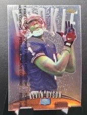 1998 Topps Finest 145 Kevin Dyson RC OILERS Rookie with protective coating NM/MT
