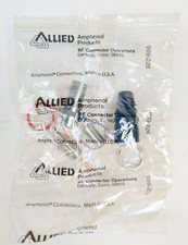 Lot of 5 Amphenol 31-357 999-226 RF Coaxial Connector BNC Male 50Ohm