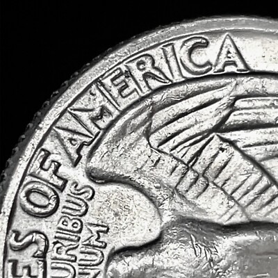 1964-D DDR FS-801 90% Silver Washington Quarter Double Die Reverse