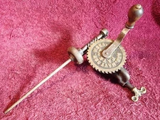 NICE VINTAGE HAND CRANK WEAVING BOBBIN WINDER MATTSON MORA SWEDEN SWEDISH