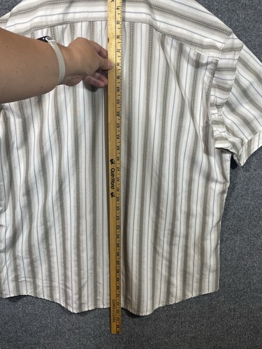 KÜHL Men’s Extra Large Button Down XL Shirt Stripe Short Sleeve Casual Outdoor - Picture 6 of 10