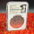 2016 $1 Silver Eagle Early Releases NGC MS70 Rare Wild Bill Hickok Signed Mint