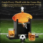 Football Whiskey Decanter Set for Men, 47oz Liquor Decanter Set with 2 Glasse... — photo 3