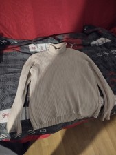 pull col roulé homme Beige de la marque Springfield en taille : M