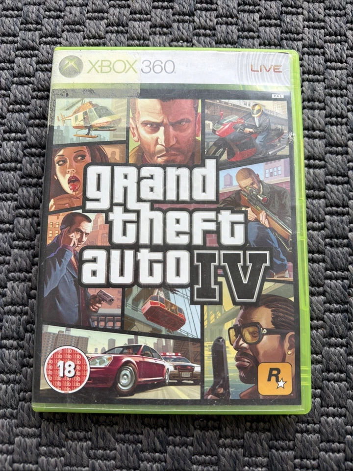Grand Theft Auto IV Xbox 360 PAL - Image 1 of 1