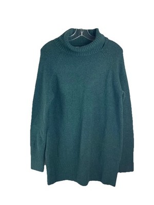 Goodthreads Cowl / Turtleneck Sweater Soft - Women's Over Sized XS Green