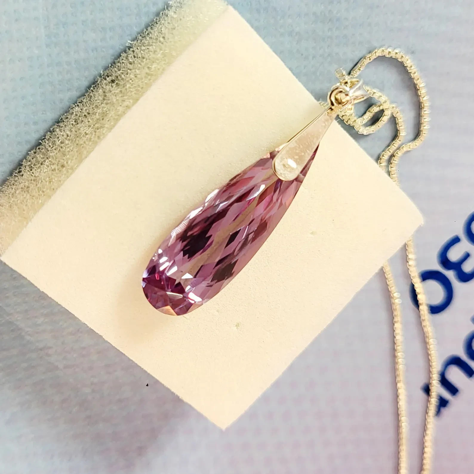 Natural 21 CT Color Change Alexandrite Certified Gemstone Pendant 925 Silver - second product detail image