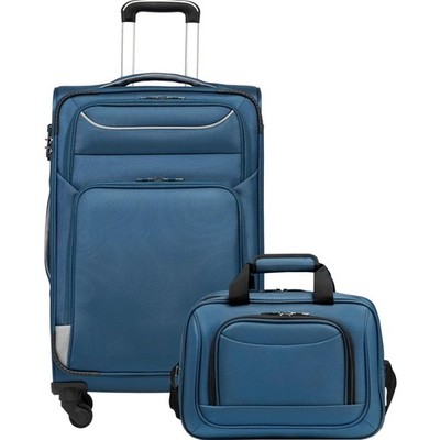 Reise Kofferset Trolley TSA Lock Spinner  Oxford Fabric 2tlg