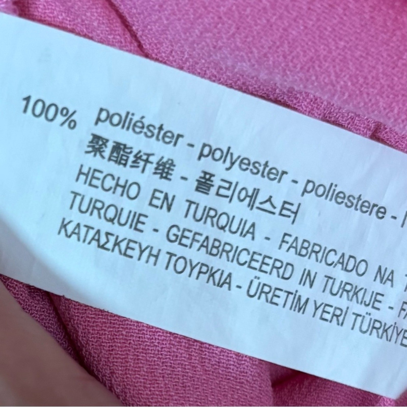 Zara Basic Collection Pants Size Medium Pink Draw… - image 6