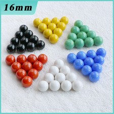 16mm Glass Marbles Beads Vintage Kids Toys Checkers Game Fish Tank Vase Decor
