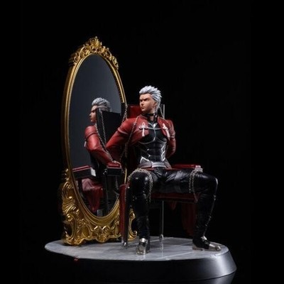 Shenshi18 Studio Fate Emiya Shirou Resin Model In Stock 1/6 2 heads 2 Body