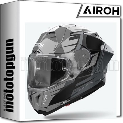 AIROH FULL FACE MOTORCYCLE HELMET GP800 GP8MA29 MASTER METALLISED M