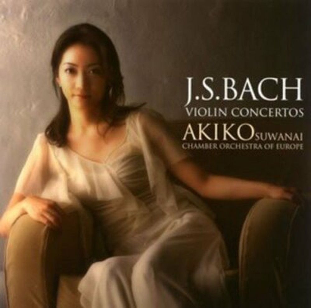 AKIKO SUWANAI-J.S.BACH: VIOLIN CONCERTOS-JAPAN SHM-CD Ltd/Ed