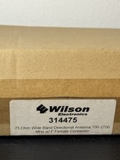 Wilson Electronics Wideband Directional Antenna 700-2700 MHz, 75 Ohm 314475 NEW