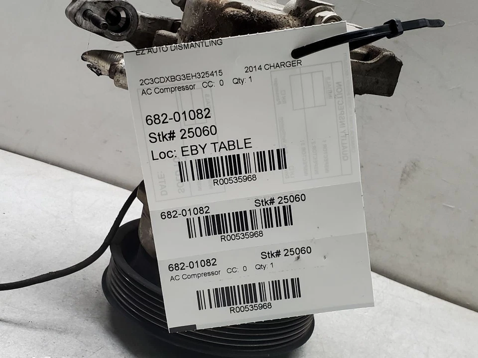 Dodge Charger 2014 compresor de aire acondicionado OEM Foto 4 de 4