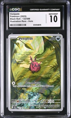 Venipede graded CGC 10 for sale on eBay