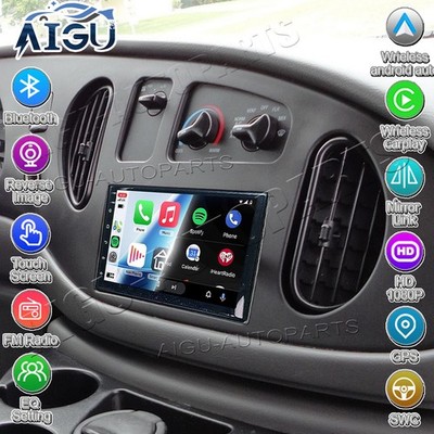 Android15 Stereo Radio GPS WIFI BT +Cam For 98-08 Ford E150 E250 E350 Super Duty